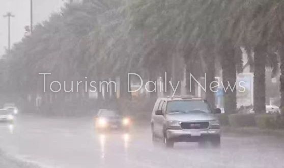 أمطار رعدية على مكة المكرمة والمدينة المنورة ورياح مثيرة للأتربة والغبار