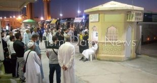 وصول آخر رحلات الحج السياحي البري للأراضي السعودية وانهاء اجراءات تسكينهم