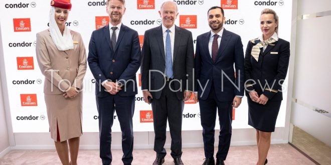 اتفاقية لتبادل الرموز بين طيران الإمارات وشركة كوندور