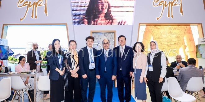 وزارة السياحة والآثار تشارك في معرض الصين الدولي ITB China