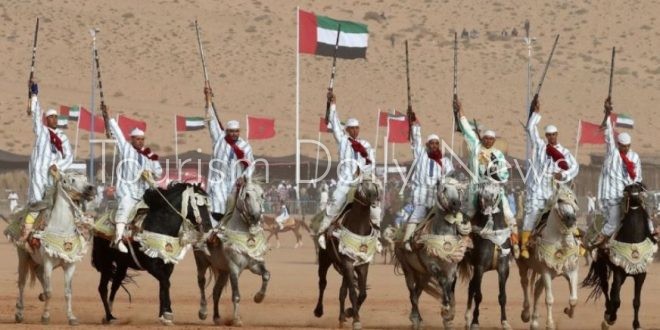 التراث التاريخي الإماراتي يشارك في مهرجان طانطان المغربي