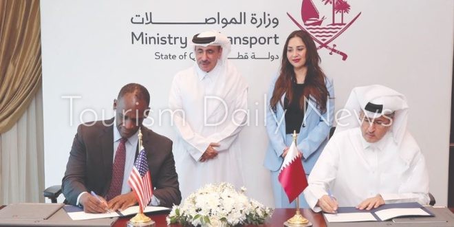 توقيع مذكرة تفاهم بين قطر والولايات المتحدة لتعزيز أمن الطيران المدني