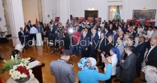 خلال احتفال السفارة التركية بالقاهرة بذكري يوم الديمقراطية والوحدة الوطنية