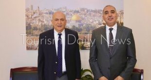وزير السياحة والاثار الفلسطيني يستقبل سفير المملكة المغربية برام الله