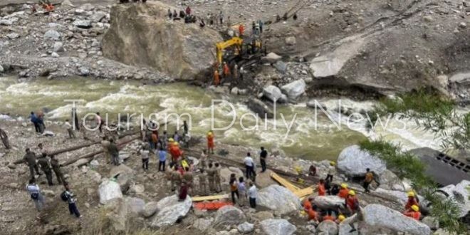 الفيضانات بولاية هيماشال براديش الهندية