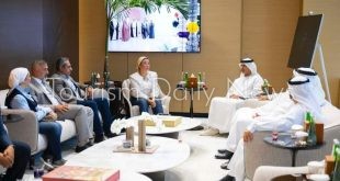 الدكتورة ياسمين فؤاد وزيرة البيئة القاهرة فى زيارة ميدانية لمقر مجموعة بيئة الإماراتية المتخصصة في إعادة التدوير