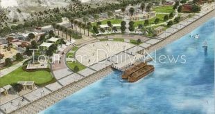 85 % نسب تنفيذ المطاعم والكافتيريا بمشروع تطوير كورنيش النيل بمدينة قنا