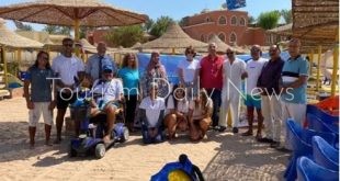 حملة نظافة وتوعية بيئية لشواطئ الغردقة