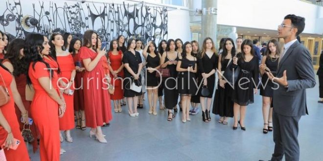 مكتبة الإسكندرية تستقبل 45 متسابقة من ملكات جمال مصر للسياحة والبيئة