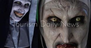 بوني آرونز الوجه الذي جلب الرعب للعالم في فيلم the nun