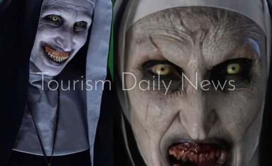 بوني آرونز الوجه الذي جلب الرعب للعالم في فيلم the nun