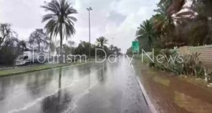استمرار هطول الأمطار الرعدية على نجران ومرتفعات المدينة المنورة