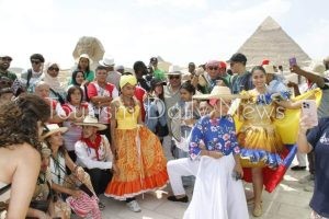 جولات لمتحف الحضارة والأهرامات لفرق ملتقى فنون ذوي القدرات الخاصة أولادنا