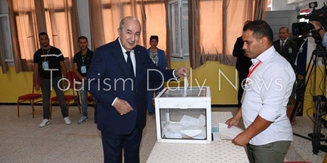 إعادة إنتخاب عبد المجيد تبون رئيساً للجزائر بنسبة 95% وسط جدل