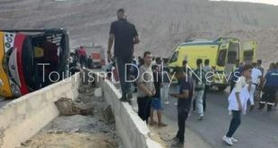 ارتفاع أعداد ضحايا أتوبيس طريق الجلالة إلى 13 حالة وفاة