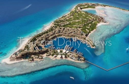 نيوم تعلن افتتاح جزيرة سندالة كوجهة عالمية للسياحة البحرية بالبحر الأحمر
