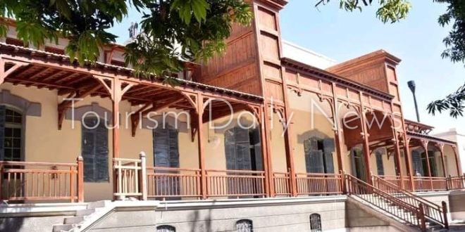 ترميم استراحة الملك فاروق بوابورات المطاعنة