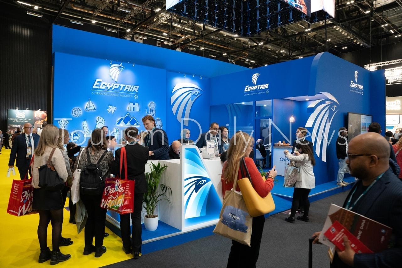 “مصر للطيران” تشارك في معرض سوق السفر العالمي بلندن – Tourism Daily News
