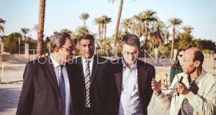 المدير الإقليمي للبنك الدولي يزور معبد دندرة