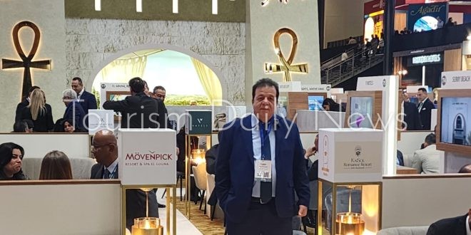 إقبال كبير على الجناح المصري ببورصة لندن السياحية