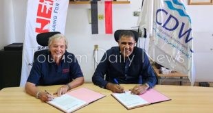 غرفة سياحة الغوص توقع مع هيبكا اتفاقية تعاون لحماية البيئة البحرية