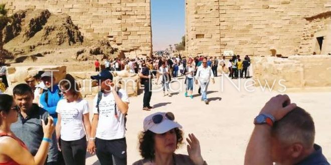انتعاشة كبيرة في أعداد السياح الوافدين إلى مصر