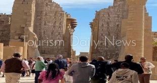 معالم الأقصر الأثرية تشهد اقبالاً سياحياً كبيراً مع قدوم ليلة رأس السنة