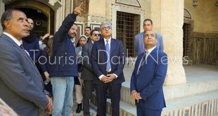 فتحي يتفقد مستجدات مشروع تطوير الخدمات بقلعة صلاح الدين وحركة السياحة بها