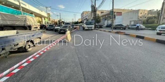 بلدية إربد تعلن إغلاق شارع عمان للصيانة وإتمام أعمال الرصف