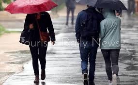 تحرك كتلة من الأمطار بسرعة نحو شرق بلجيكا ودرجات الحرارة من 4 إلى 11 درجة