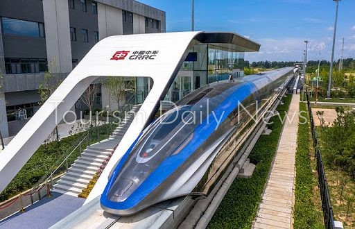 الصين تبدأ في بناء خط جديد لشبكة ماجليف من القطارات المغناطيسية