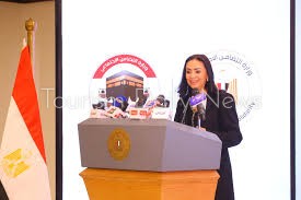 الدكتورة مايا مرسي وزيرة التضامن الاجتماعي ورئيس مجلس أمناء المؤسسة القومية لتيسير الحج