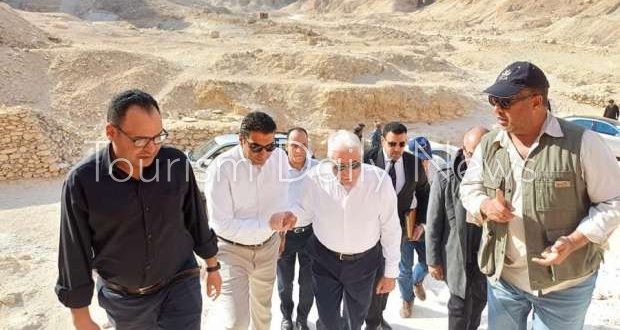خالد فودة يقود لجنة إدارة التراث في زيارة لآثار الأقصر الفرعونية في البرين