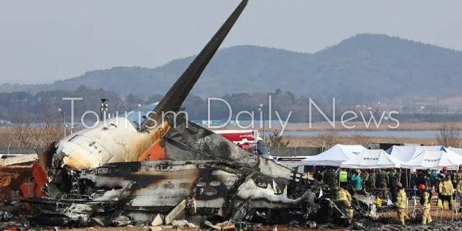 الشرطة الكورية تداهم مطار موان لاستكمال تحقيقات كارثة الطائرة المحطمة