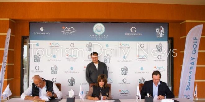 شراكة بين مجموعة سوما باي وشبكة Le Club Golf لاستضافة كأس العالم للجولف