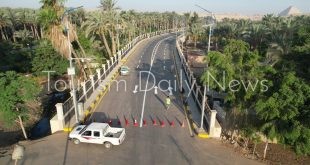 إحلال وتجديد قنطرة شبرامنت وإنشاء محور مروري جديد بمنطقة سقارة الأثرية