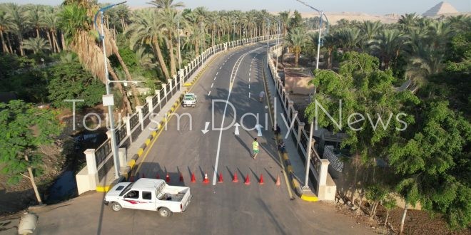 إحلال وتجديد قنطرة شبرامنت وإنشاء محور مروري جديد بمنطقة سقارة الأثرية