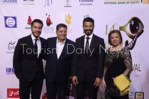 افتتاح الدورة 14 لمهرجان الأقصر للسينما الأفريقية بمعبد الكرنك