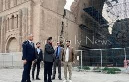 لجنة كشف عراقية متخصصة لاعادة تأهيل وترميم الاماكن السياحية في المدائن