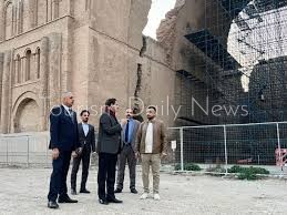 لجنة كشف عراقية متخصصة لاعادة تأهيل وترميم الاماكن السياحية في المدائن