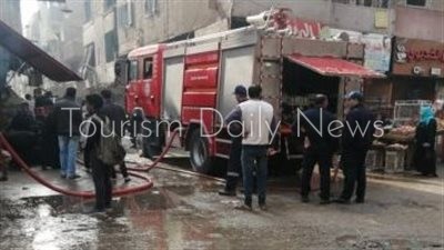 بورسعيد تسيطر على حريق اندلع في 3 وحدات سكنية بحي الزهور