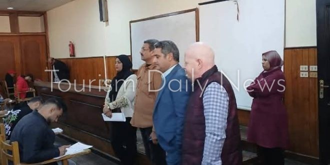 انطلاق امتحانات الفصل الدراسي الأول لـ ايجوث - الأقصر فى أجواء منضبطة