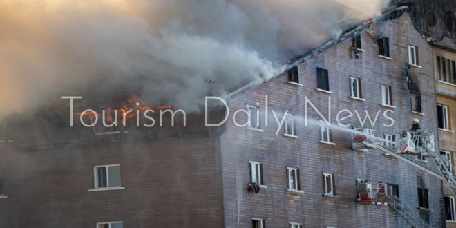 تركيا تعتقل مالك فندق غراند كارتال بمنتجع كارتال كايا بمنطقة بولو