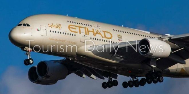 الاتحاد للطيران نقلت 1.7 مليون مسافر خلال شهر يناير الماضي