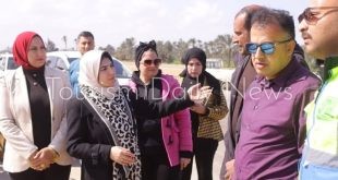 دمياط تكشف نسب تنفيذ مشروع تطوير وتوسعة الطريق الدولي الساحلي