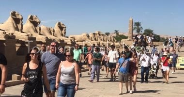 أمطار خفيفة في الأقصر واستمرار تدفق الحركة السياحية من الفنادق والبواخر