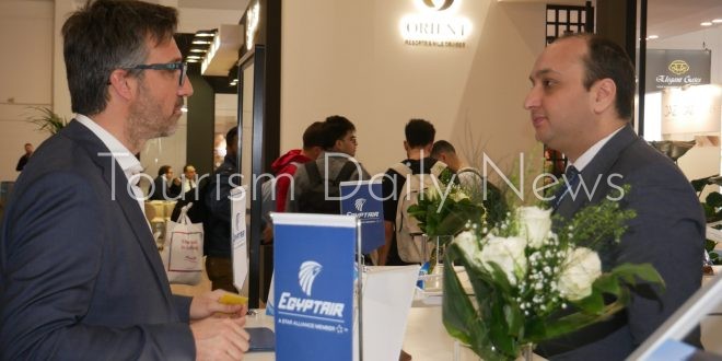 مصر للطيران تكشف نتائج اللقاءات بوكلاء السياحة بألمانيا وتنظيم رحلات لمصر