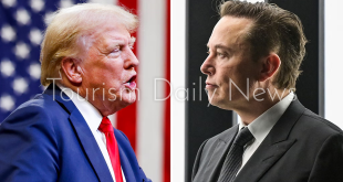 دونالد ترامب يعلن شراء سيارة تسلا لدعم حليفه إيلون ماسك