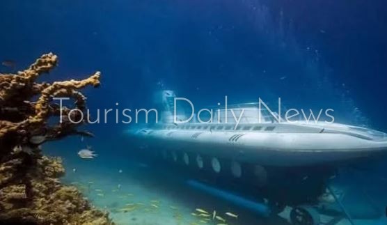 وسائل إعلام روسية تنشر مقطع فيديو يوثّق لحظة غرق الغواصة سندباد بالغردقة