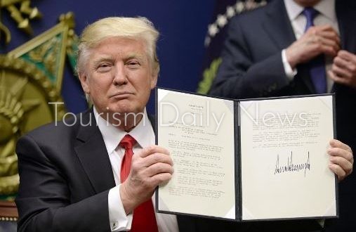 El documento filtrado revela un plan de triunfo para expandir la prohibición de viajar de los países estadounidenses y dirigidos